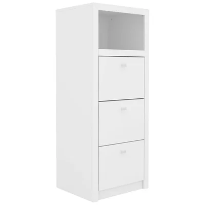 Armário Com 3 Gavetas  Me4118 - Tecno Mobili - Branco