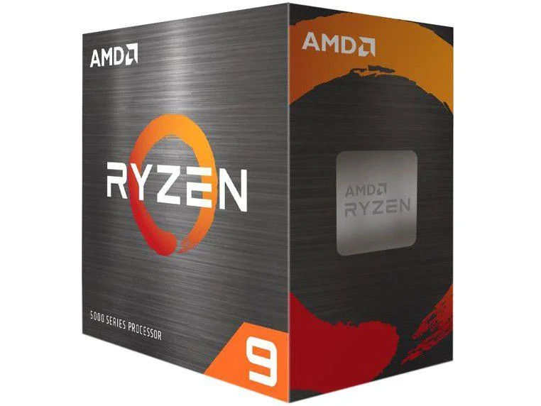 Processador AMD Ryzen R9 5950X, 3.4GHz, Cache 64MB, Hexa Core, 32 Threads, AM4 - 100-000000059 Processador AMD Ryzen R9 5950X, 3.4GHz, Cache 64MB, Hexa Core, 32 Threads, AM4 - 100-000000059