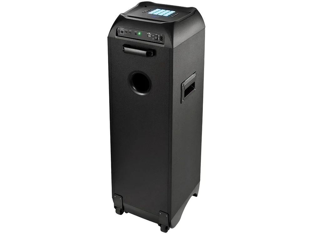 Caixa Amplificada Extreme Colors Led Gcl106 Gradiente, 1500w, Bluetooth, P2, P10 - view 12