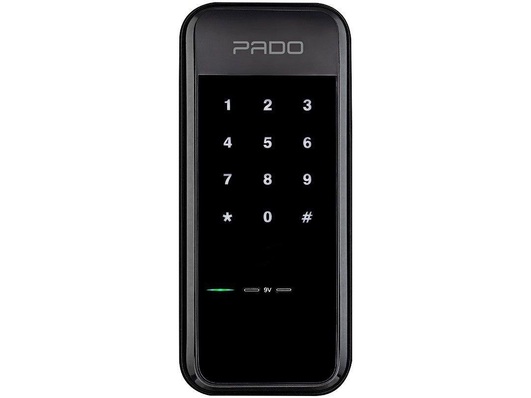 Fechadura Eletrônica Digital De Sobrepor, Com Senha Fds-10, Pado - Preto