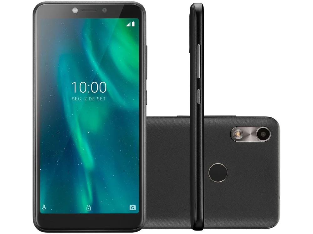Imagem 8 de 11 do produto Celular Smartphone Multi F, 32GB 3g, 1GB, Tela 5.5 Polegadas, Sensor De Digitais, P9130, Preto