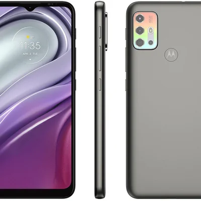Smartphone Motorola Moto G20, 64GB, 4GB RAM, Octa Core, Câmera Quádrupla 48MP, Tela 6.5, Grafite