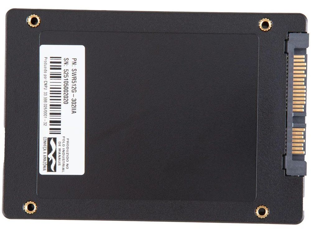SSD 512GB WinMemory SATA KaBuM