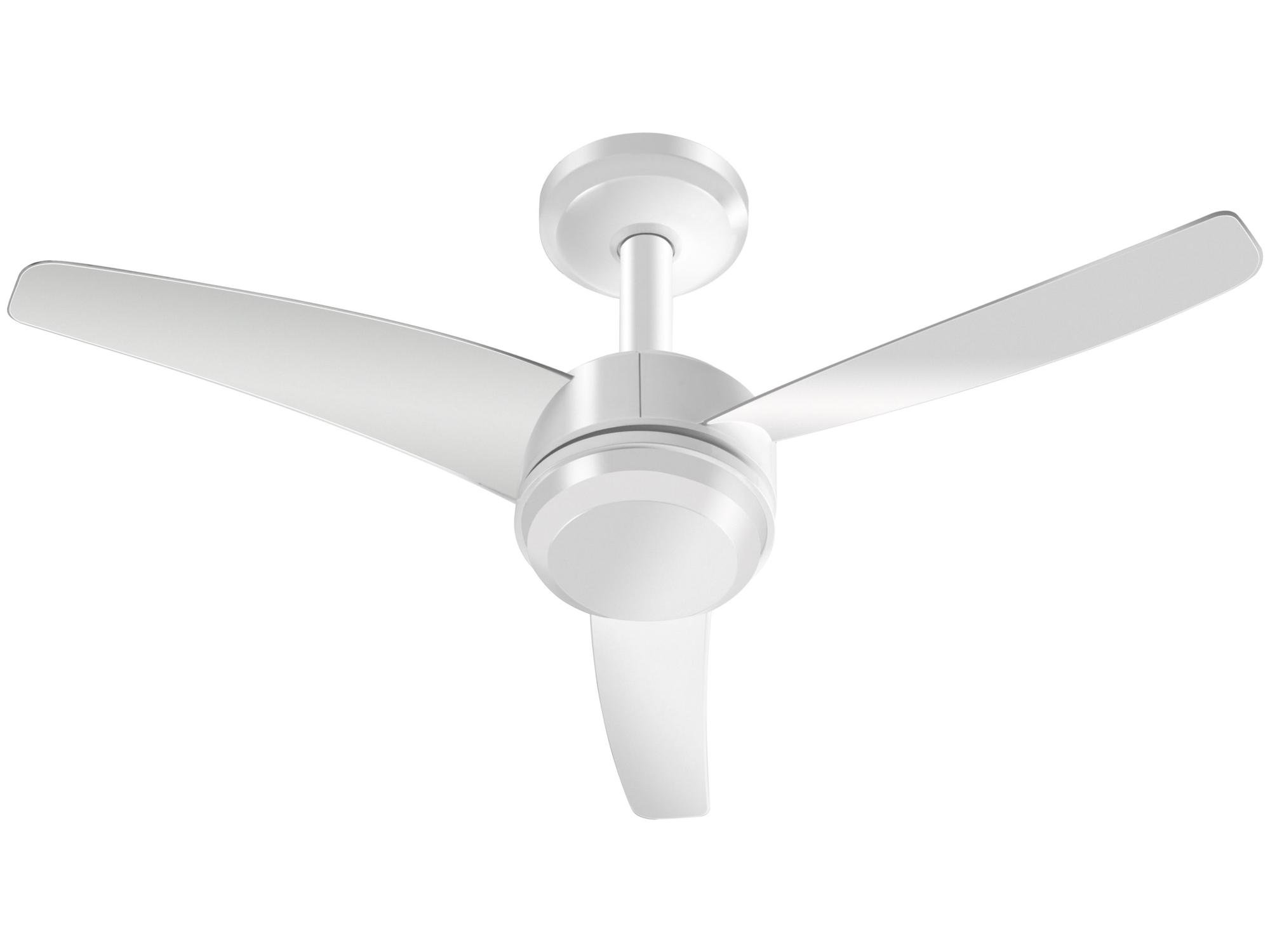 Ventilador De Teto Mondial Vte-01, Branco, Com Luminária, 127v