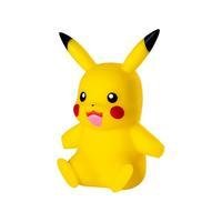 Descriç,ã,o:			",Choque de Trovã,o!!", Essa é, apenas uma das habilidades do Pikachu! O parceiro mais famoso do Ash agora pode ser seu també,m! A figu