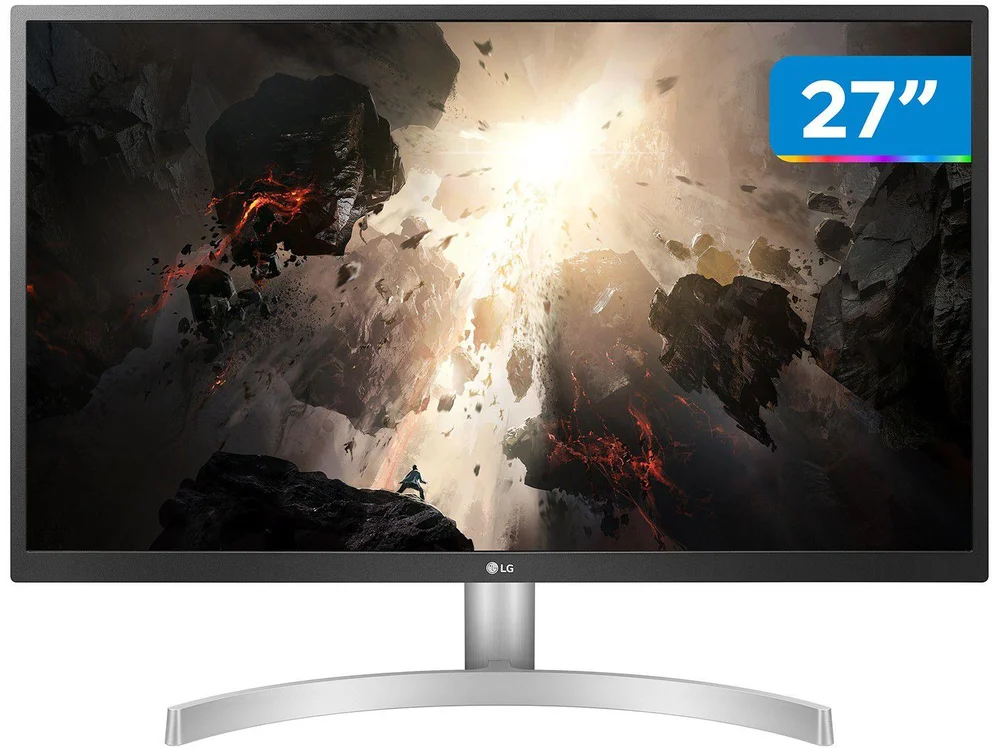 Monitor LG LCD 27 UHD 4K IPS 60Hz 5MS HDMI KaBuM