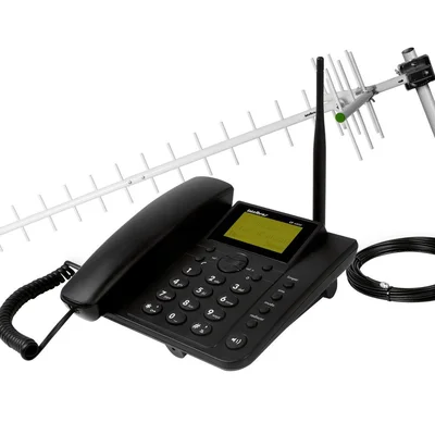 Telefone Celular Fixo Intelbrás Cfa 4012 Gsm De Mesa