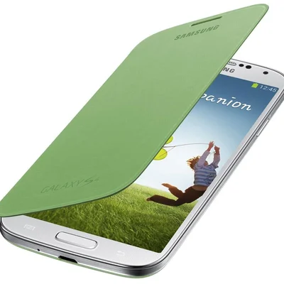 CAPA FLIP COVER GALAXY S4 VERDE