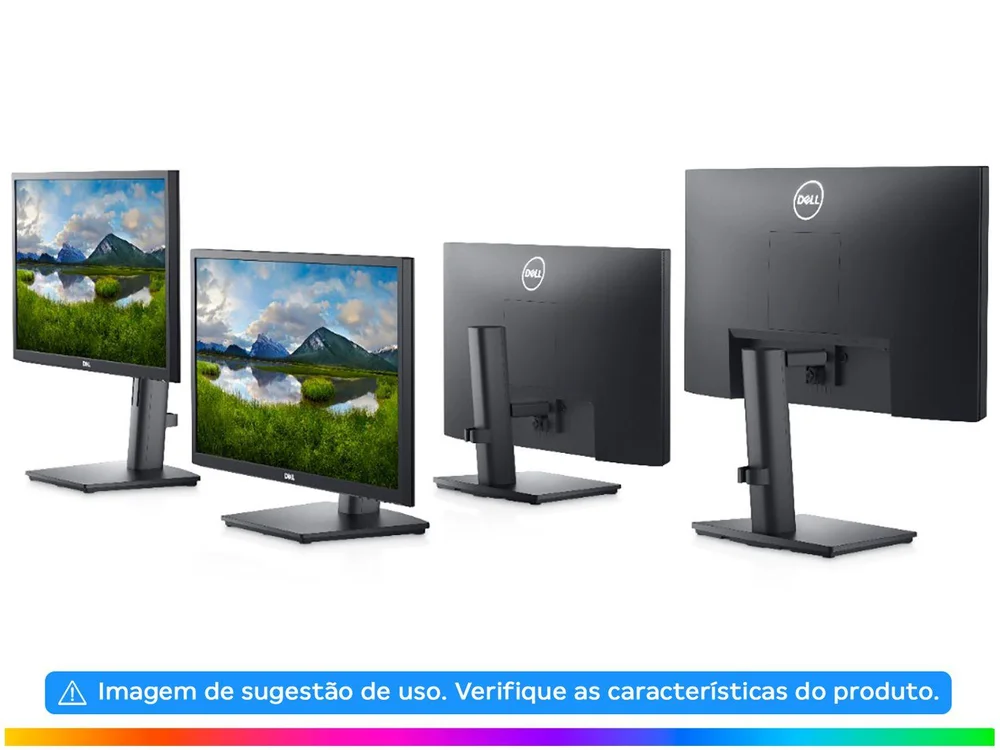 Monitor Dell E2222hs 215 LED Full HD 60Hz KaBuM