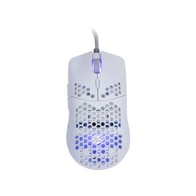 Mouse Gamer, Dyon, Ms322 Ultra Leve, Rgb 7 Botões Branco - Oex.