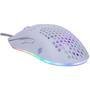 Mouse Gamer, Dyon, Ms322 Ultra Leve, Rgb 7 Botões Branco - Oex.