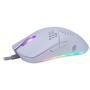 Mouse Gamer, Dyon, Ms322 Ultra Leve, Rgb 7 Botões Branco - Oex.