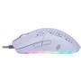Mouse Gamer, Dyon, Ms322 Ultra Leve, Rgb 7 Botões Branco - Oex.