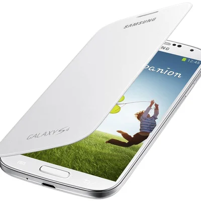 Capa Flip Cover Galaxy S4 Branca