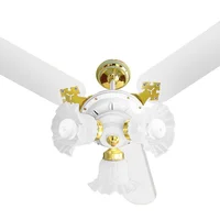 Ventilador De Teto New Zeta 3 Pás De Mdf Laqueadas - Branco - 220V