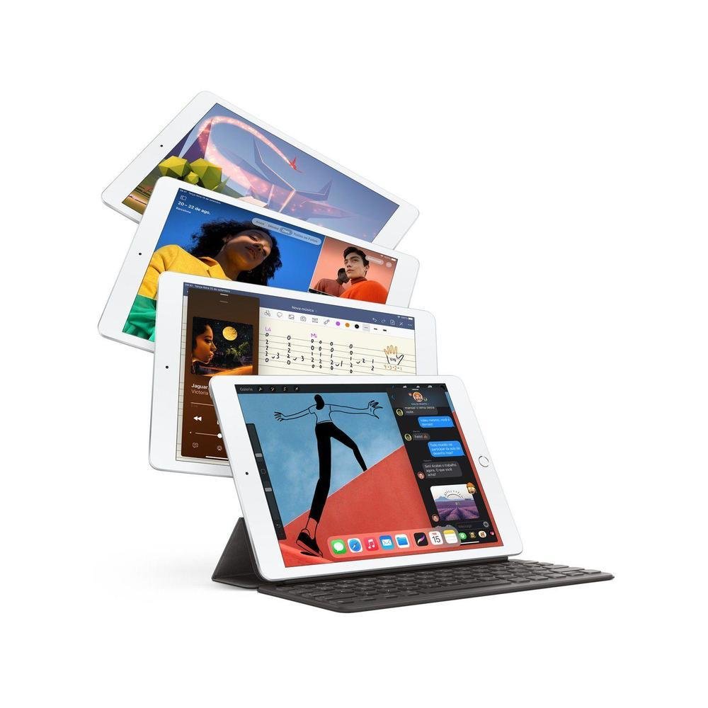 iPad Apple 8ª Geração 10.2? Wi-Fi Cellular | KaBuM!