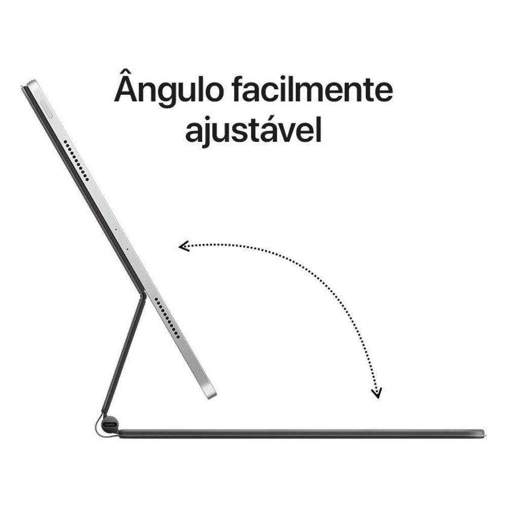 Magic Keyboard Apple, Para iPad, Preto, Original | KaBuM!