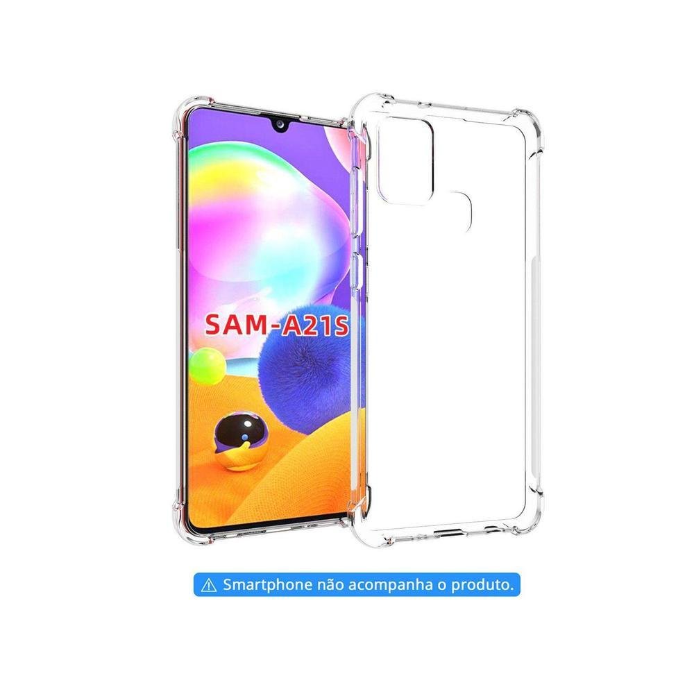 Imagem 2 de 2 do produto Capa de Celular para A21S, Plástico Anti-Impacto