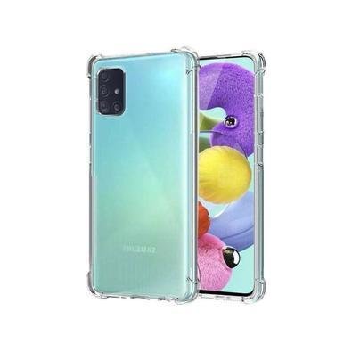 Capa De Celular Para A51, Plástico, Anti-Impacto, Samsung Hrebos, Anti Shock, Transparente - Original