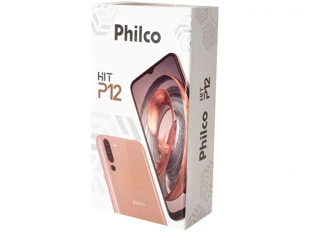 Imagem 7 de 22 do produto Smartphone Philco Hit P12, 128GB, 4GB RAM Octa-core Dual Sim, Tela 6,52 Polegadas, Hd+,Rose Gold