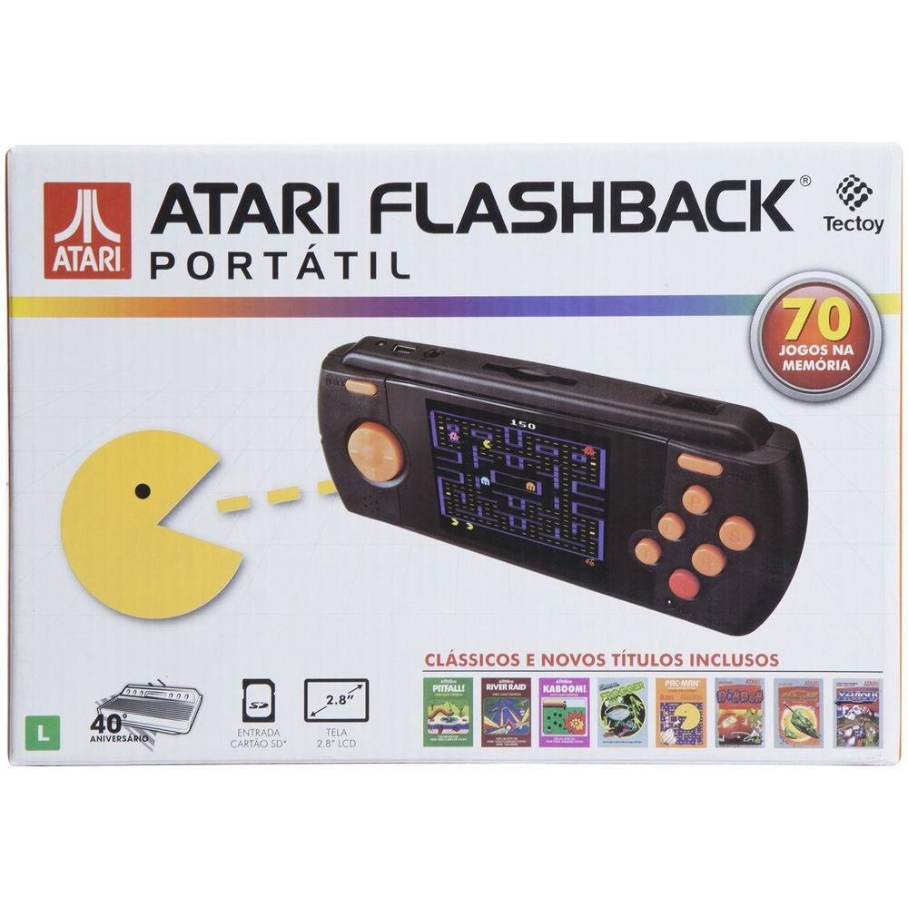 Imagem 8 de 10 do produto Atari Flashback 8 Portátil Tectoy - com 70 Jogos