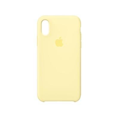 Capa de Silicone, Amarelo-creme, para iPhone XS Max