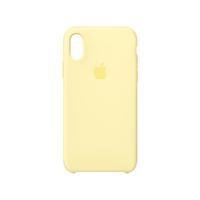 Capa de Silicone, Amarelo-creme, para iPhone XS Max