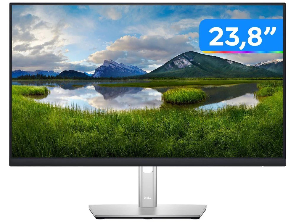 Monitor Dell P2422h 238 FHD Com Ajuste KaBuM