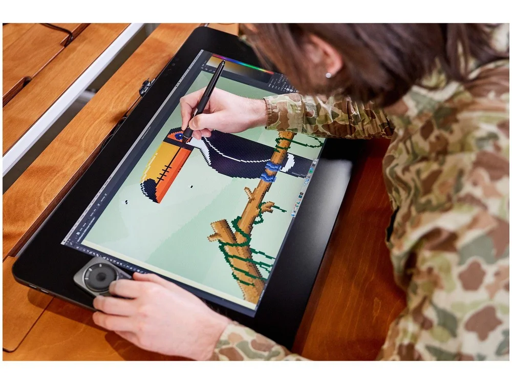 Mesa Digitalizadora Wacom Cintiq Pro Caneta Pro
