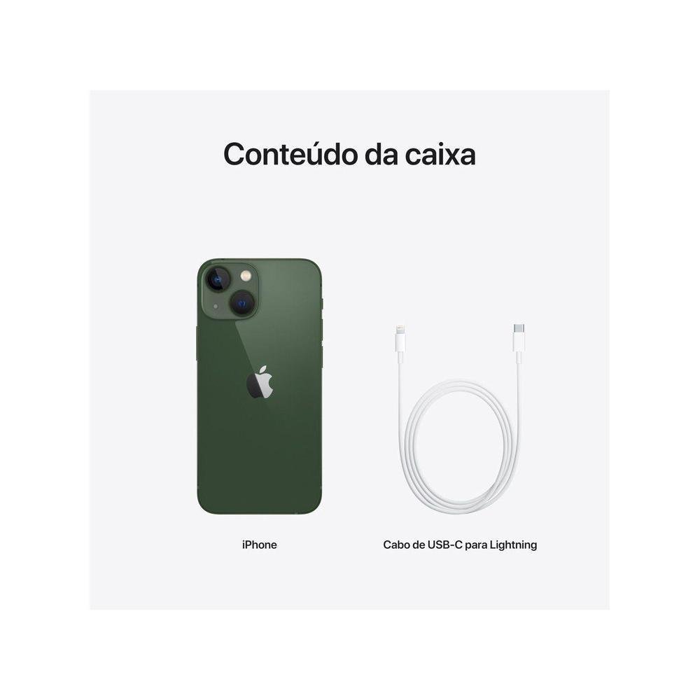 Apple iPhone 13 Mini, 512GB, Verde, 5.4