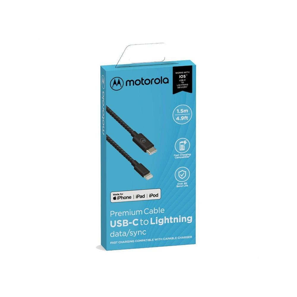 Cabo USB-C para Lightning 1,5m Motorola - view 4