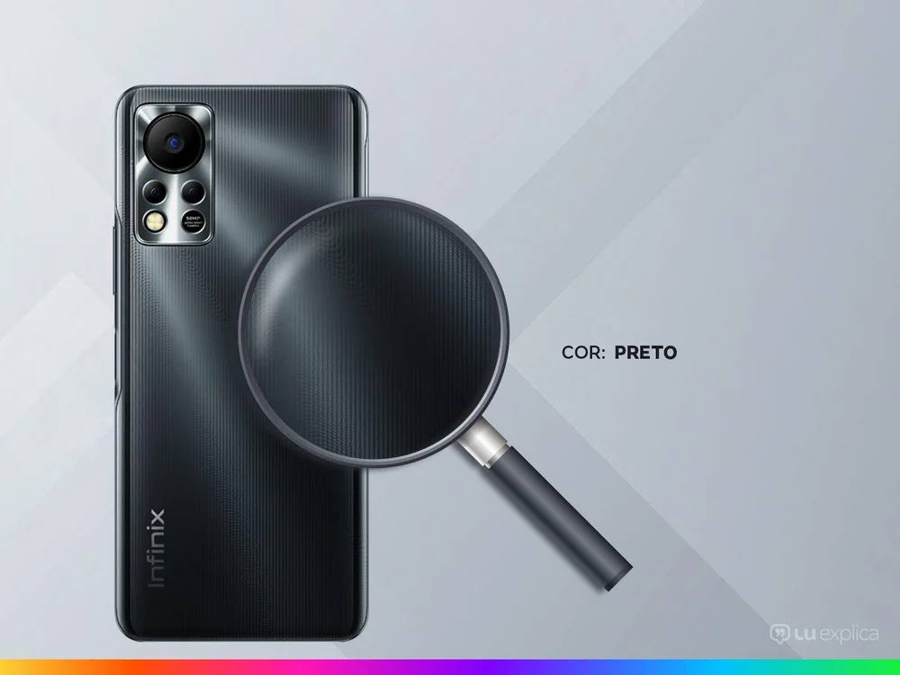 Imagem 3 de 13 do produto Smartphone Infinix, Hot 11S, 6GB RAM, 128GB, Câmera Tripla 50 MP, Tela 6.78 De 90 HZ, Full HD, Preto
