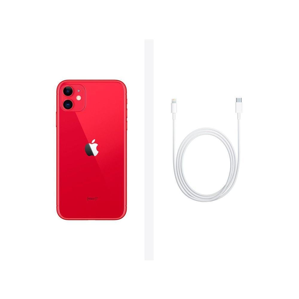 iPhone 11 Apple 256GB (PRODUCT)RED 6,1” 12MP iOS | KaBuM!