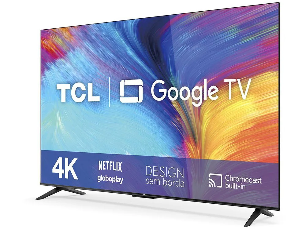 Smart TV 50 Polegadas TCL LED 4K KaBuM