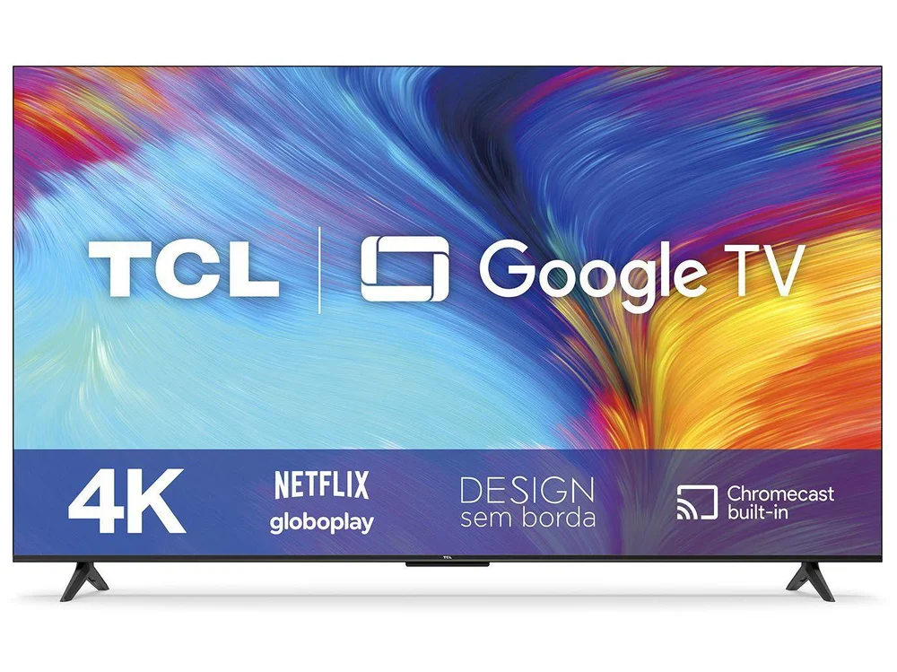 Smart TV 50 Polegadas TCL LED 4K KaBuM