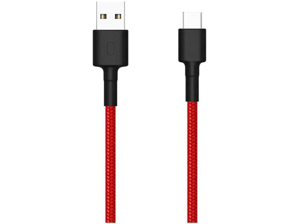Imagem 1 de 3 do produto Cabo USB Para Tipo-C, 100CM, Xiaomi, Vermelho