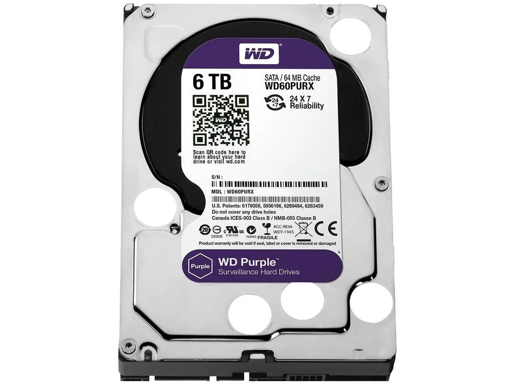HD WD Purple Surveillance 6TB 5400 RPM 35 KaBuM HD WD Purple Surveillance 6TB 5400 RPM 35 KaBuM