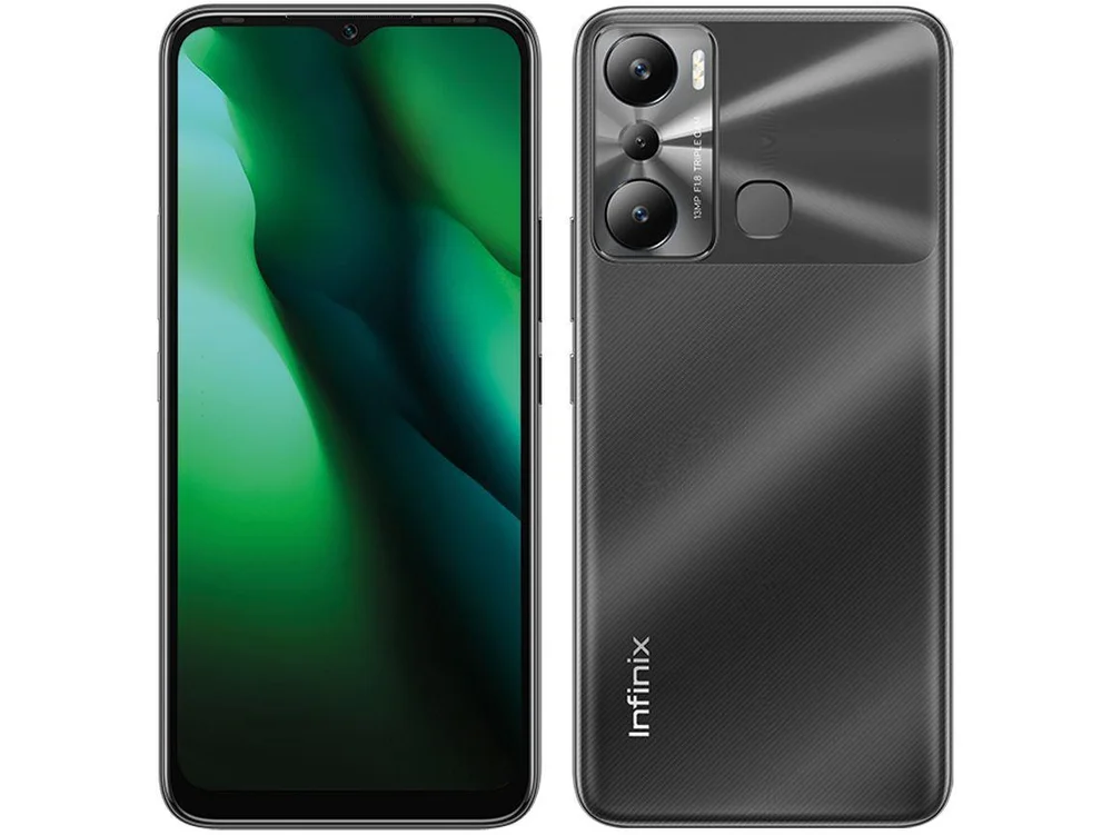 Smartphone Infinix Hot 20i, 4GB RAM, 128GB, Câmera Tripla, Tela 6,6 – Preto Smartphone Infinix Hot 20i, 4GB RAM, 128GB, Câmera Tripla, Tela 6,6 – Preto