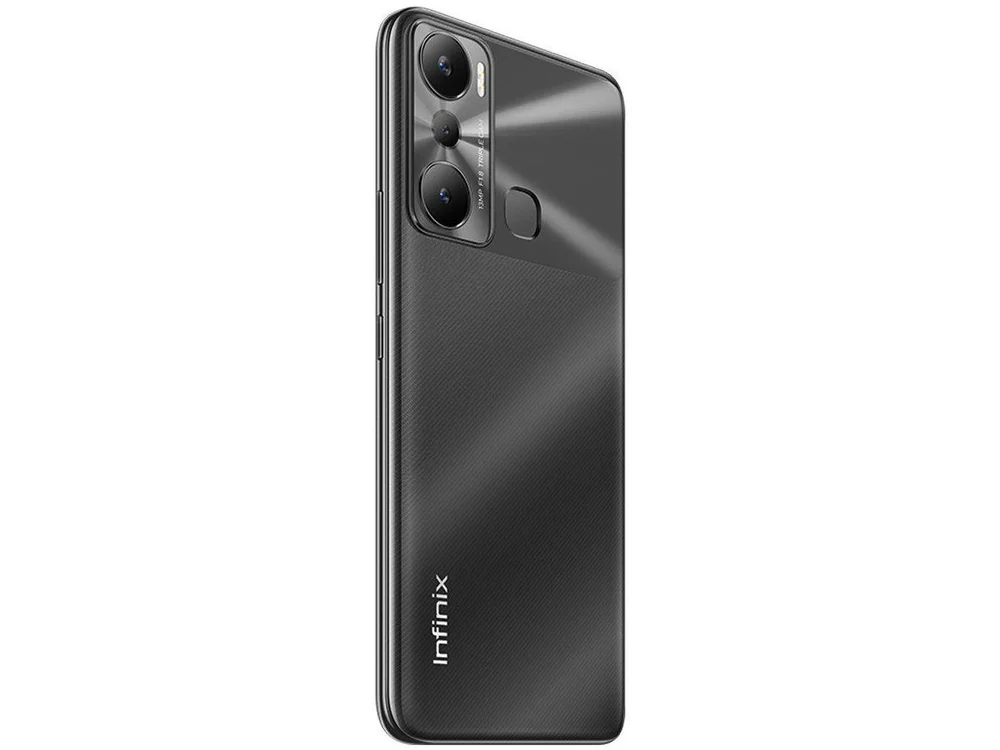 Smartphone Infinix Hot 20i, 4GB RAM, 128GB, Câmera Tripla, Tela 6,6 – Preto Smartphone Infinix Hot 20i, 4GB RAM, 128GB, Câmera Tripla, Tela 6,6 – Preto