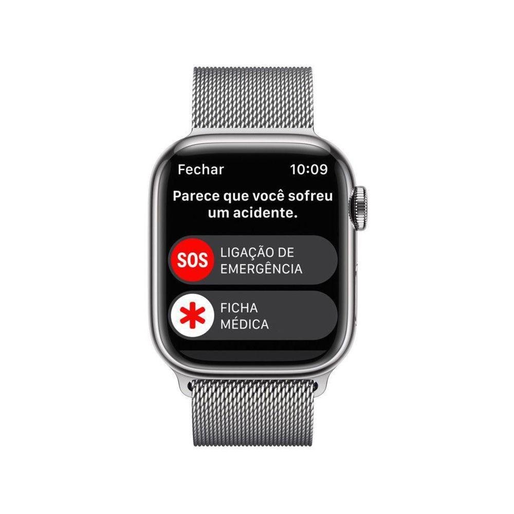 Apple Watch Series 8 41mm GPS + Cellular Caixa | KaBuM!