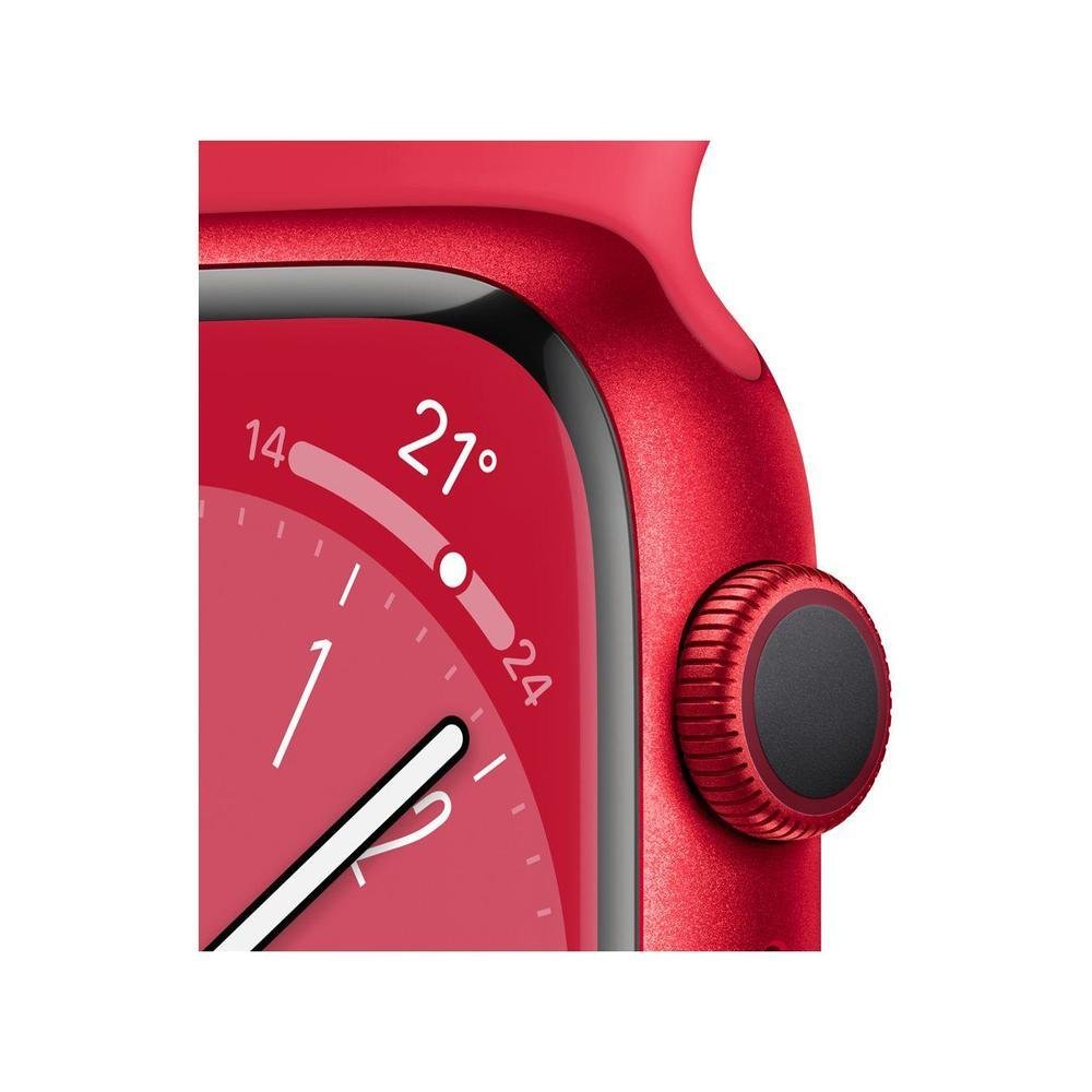 Apple Watch Series 8 41mm GPS Caixa (PRODUCT)RED | KaBuM!