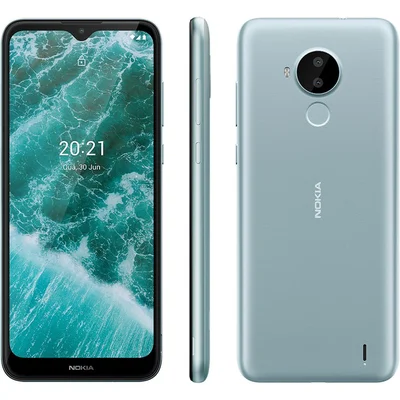 Smartphone Nokia C30, 64GB, 2GB RAM, Câmera 13MP, Tela 6.8 Polegadas, Dual Chip, 4G, Branco