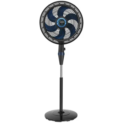 Ventilador De Coluna Arno Xtreme Force Breeze Repelente, 40cm, 6 Pás, 126w, 127v, Preto