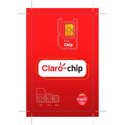 Claro Controle Fácil 3GB + Minutos Ilimitados Para Todo Brasil