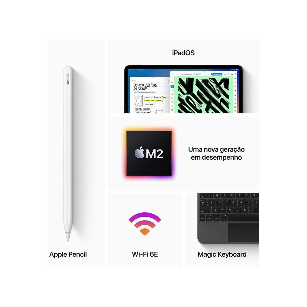 Apple iPad Pro 11? 4ª Geração Wi-Fi | KaBuM!