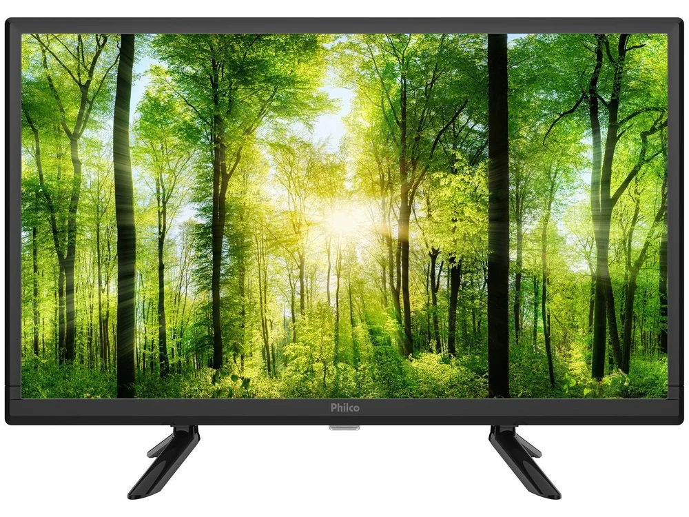 TV Philco Dled 24 Polegadas HD HDMI USB P2 KaBuM