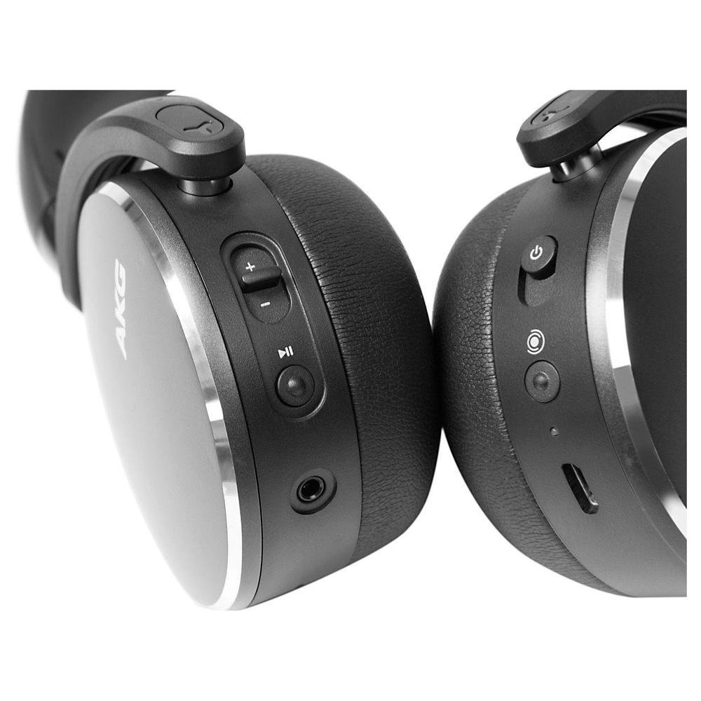 ★AKG Y500 WIRELESS BLACK Fone de ouvido AKG Y500 sem fio dobrável Bluetooth – Preto (versão