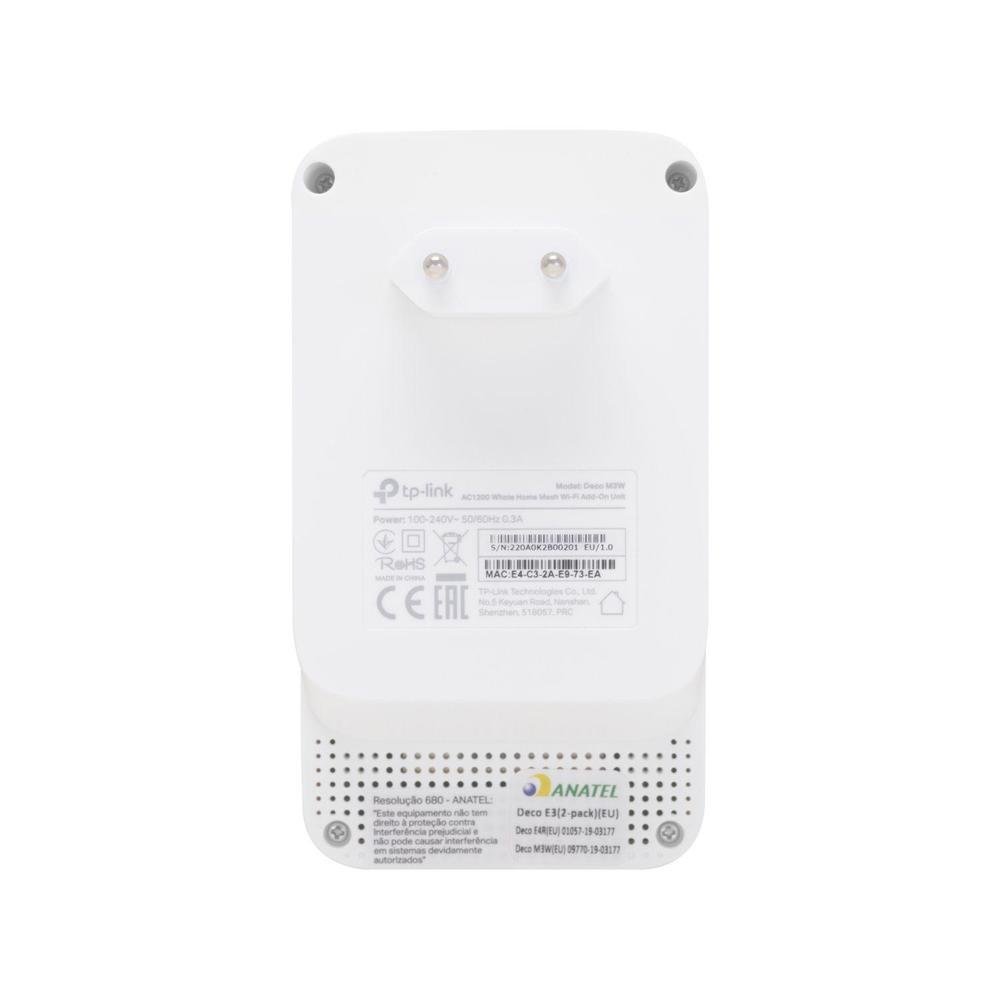 Imagem 8 de 10 do produto Roteador Mesh TP Link Deco E3 1200 Mbps