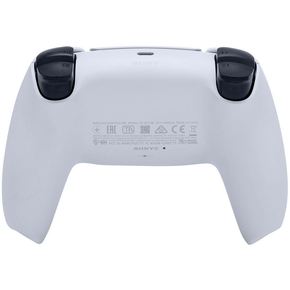 Controle Sony DualSense PS5, Sem Fio, Branco