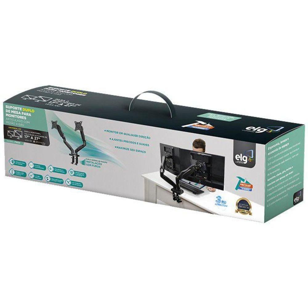 Imagem 5 de 6 do produto Suporte para Monitor Articulado de Mesa